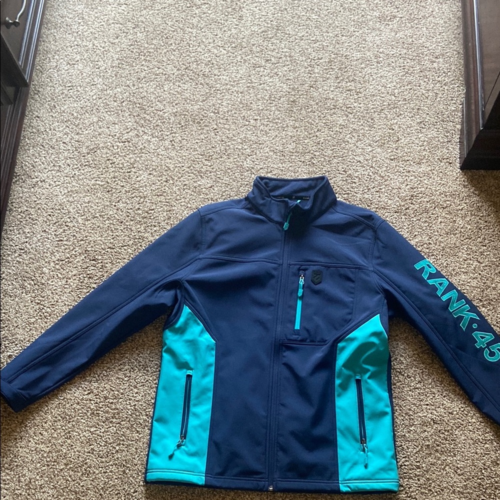 Rank 45 zip up sweater